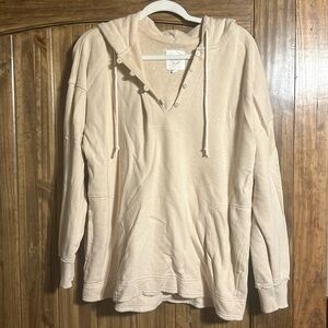 Aerie oversized hooded sweatshirt